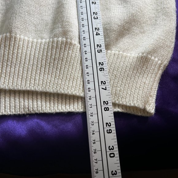 VTG📌Exclusive Style for Ladies European Wool Sweater w/Shawl Collar - Pearls - Picture 9 of 15